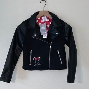 Minnie Mouse faux leather jacket